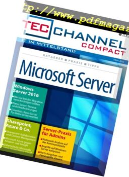 Tecchannel Compact – April 2017