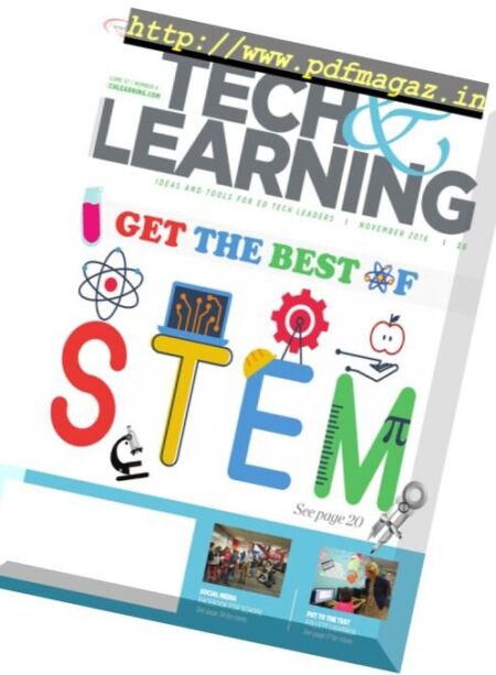 Tech & Learning – November 2016 Cover