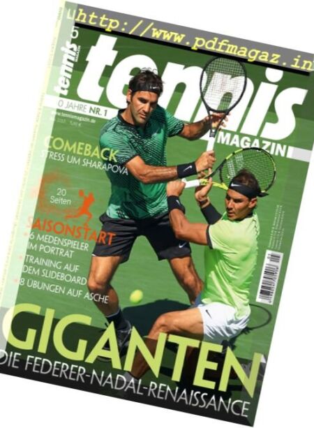 Tennis Magazin – Mai 2017 Cover