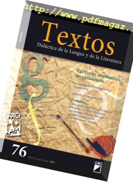 Textos – Abril-Junio 2017 Cover
