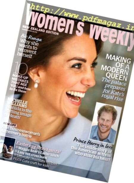 The Australian Women’s Weekly New Zealand Edition – April 2017 Cover
