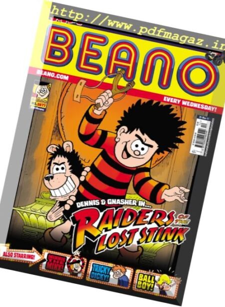 The Beano – 25 March 2017 Cover