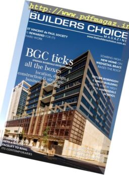 The Builders Choice Magazine – March 2017