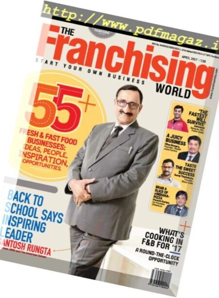 The Franchising World – April 2017 Cover