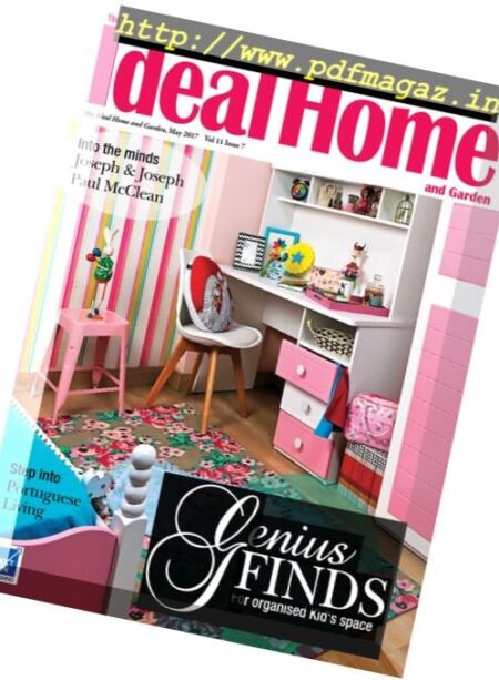 The Ideal Home and Garden India – May 2017 Cover