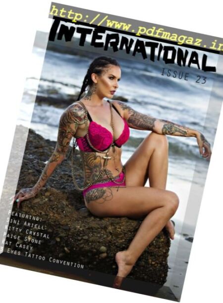 The International Magazine – Issue 23, 2017 Cover