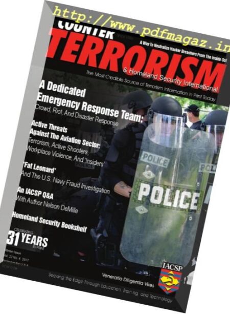 The Journal of Counterterrorism & Homeland Security International – Winter 2016-2017 Cover