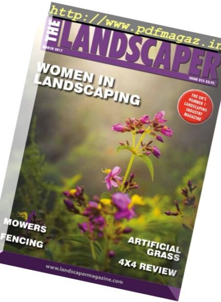 The Landscaper – March 2017 Cover