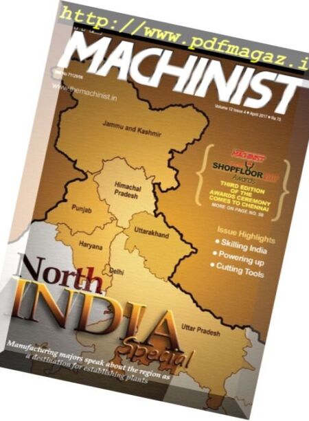 The Machinist – April 2017 Cover