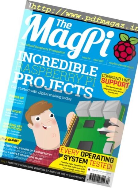 The MagPi – April 2017 Cover
