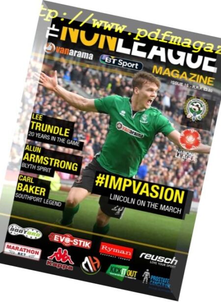 The Non-league Magazine – Issue 15, 2017 Cover