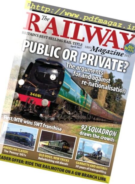 The Railway Magazine – April 2017 Cover