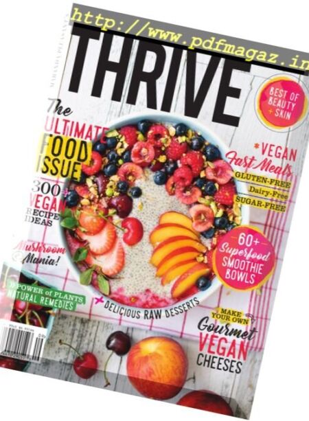 Thrive Magazine – Issue 9, 2017 Cover