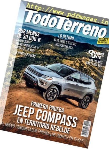 Todo Terreno – Abril 2017 Cover