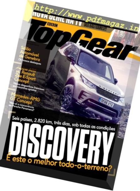 Top Gear Portugal – Abril 2017 Cover
