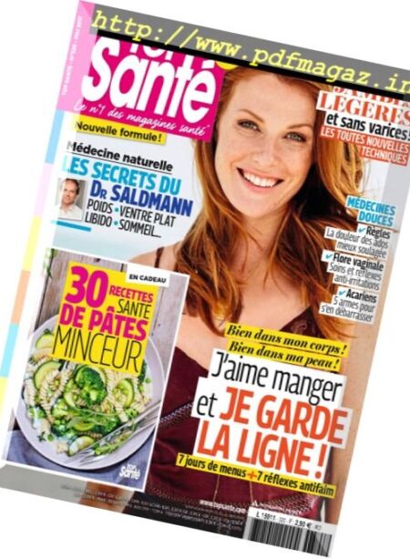 Top Sante France – Mai 2017 Cover