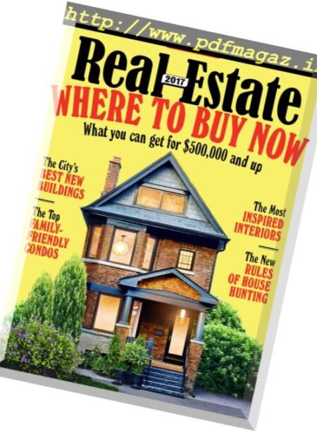 Toronto Life – Real Estate 2017 Cover