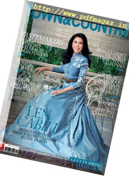 Town and Country Philippines – April 2017 Cover
