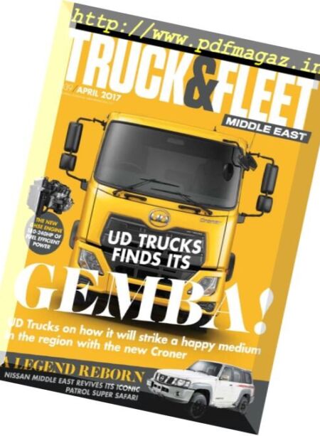Truck & Fleet Middle East – April 2017 Cover
