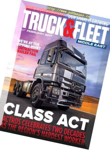 Truck & Fleet Middle East – February 2017 Cover