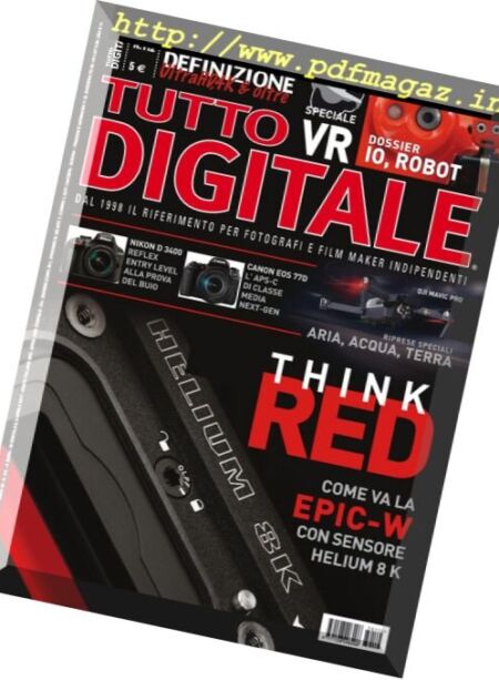 Tutto Digitale – Aprile 2017 Cover