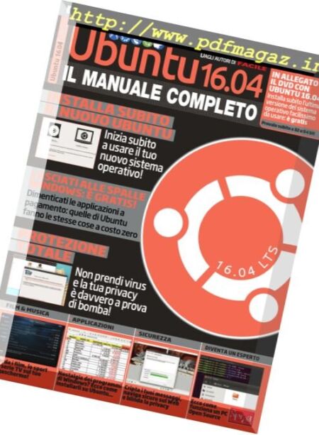 Ubuntu – 16.04 Il Manuale Completo (2016) Cover