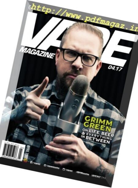 VAPE Magazine – April 2017 Cover