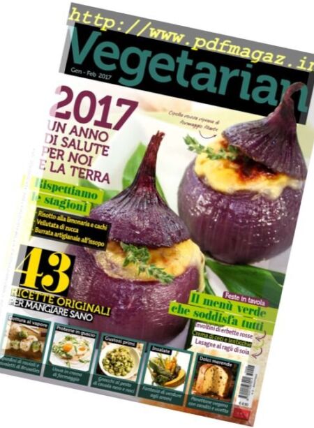 Vegetarian – Gennaio-Febbraio 2017 Cover