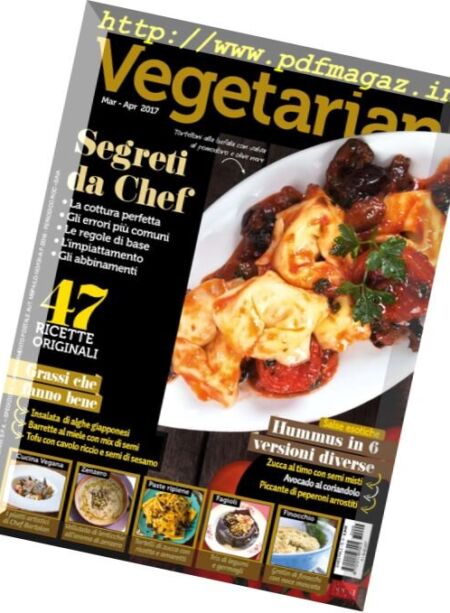 Vegetarian – Marzo-Aprile 2017 Cover