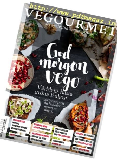 Vegourmet – Februari 2017 Cover