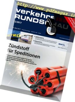 Verkehrs Rundschau – Nr.12, 2017