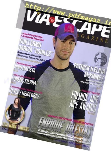 Via de Escape Magazine – Enero 2017 Cover