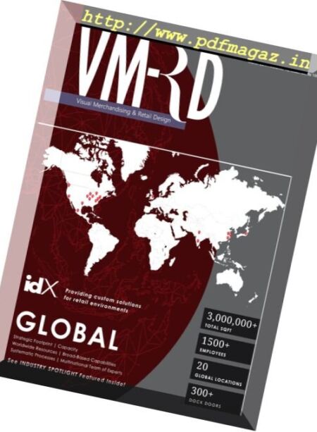 Visual Merchandising and Retail Design – March 2017 Cover