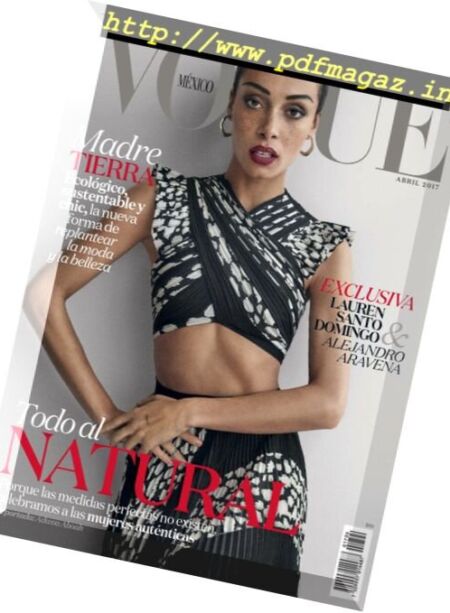 Vogue Mexico – Abril 2017 Cover