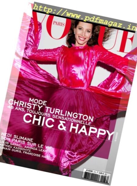 Vogue Paris – Avril 2017 Cover