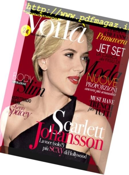 Voila – Aprile 2017 Cover