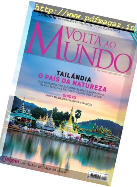 Volta ao Mundo – Abril 2017 Cover