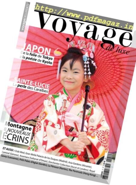 Voyage de Luxe – Issue 71, 2017 Cover