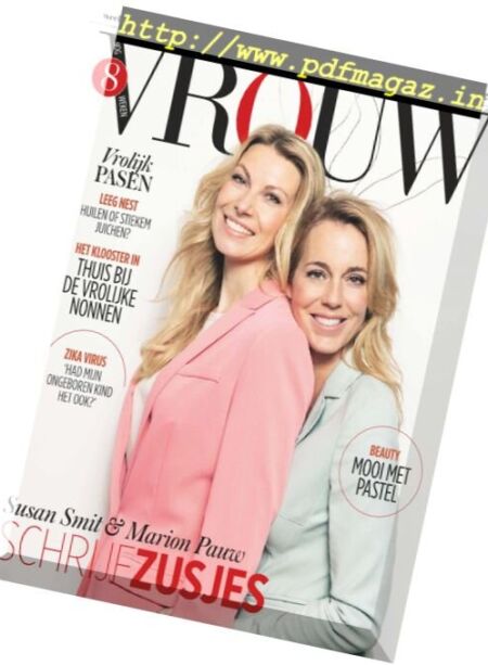 Vrouw – 15 April 2017 Cover