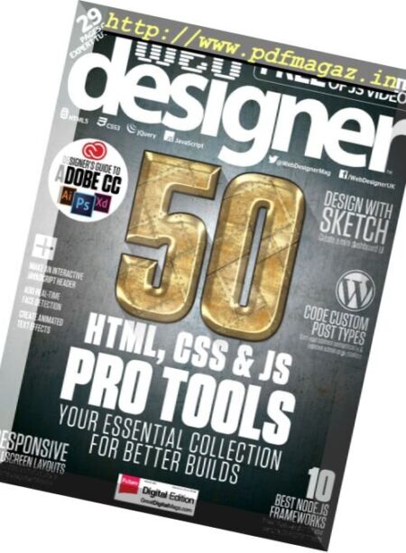 Web Designer – Issue 260, 2017 Cover