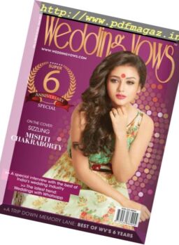 Wedding Vows – March-April 2017