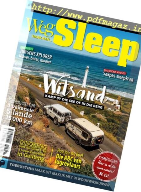 WegSleep – April 2017 Cover