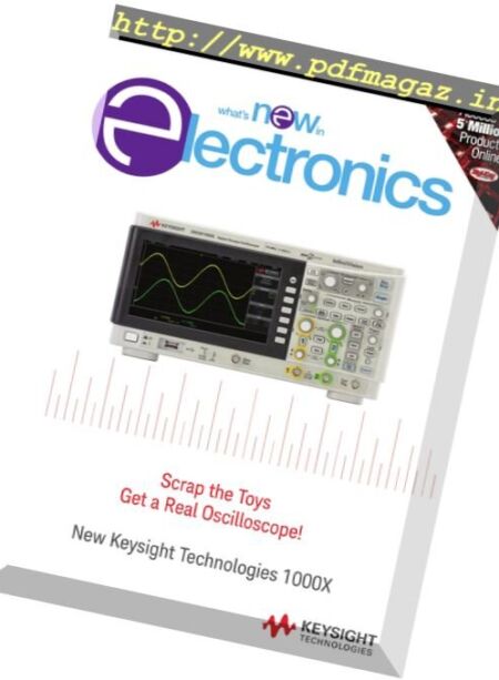 What’s New in Electronics – March-April 2017 Cover