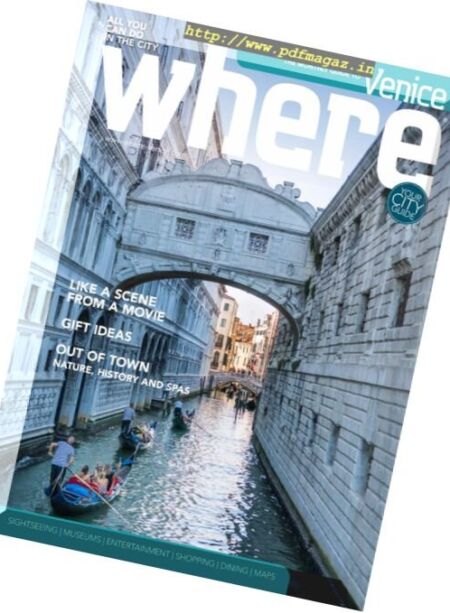 Where Venice – March 2017 Cover