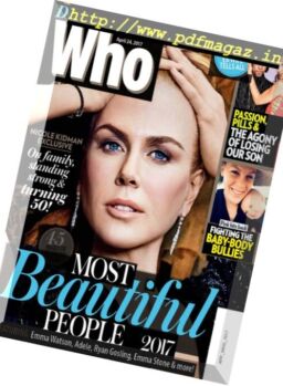 Who – 24 April 2017