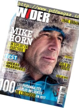 Wider – Mars-Avril 2017