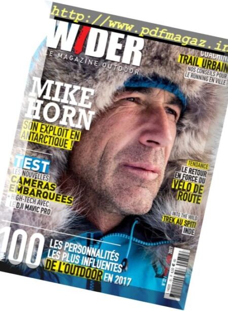 Wider – Mars-Avril 2017 Cover