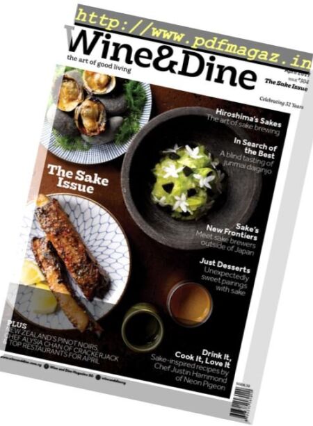 Wine & Dine – April 2017 Cover