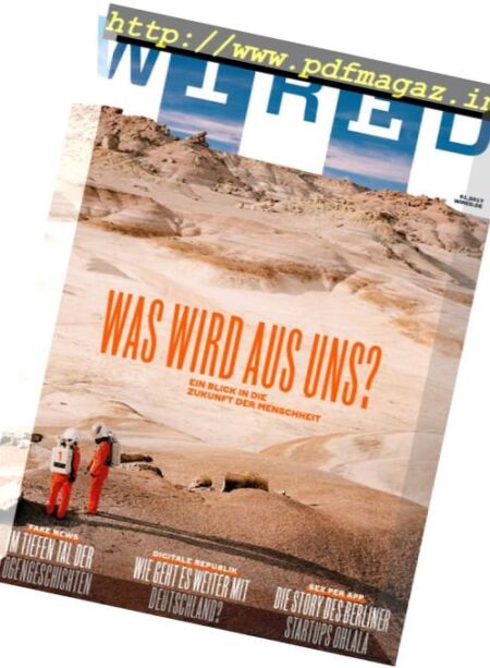 Wired Germany – Nr.1, 2017 Cover