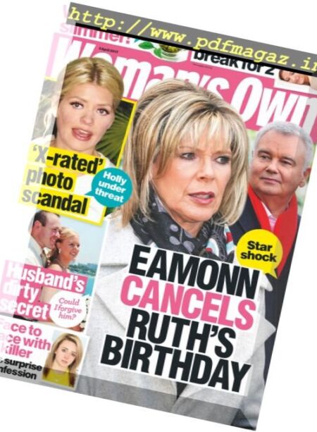 Woman’s Own – 3 April 2017 Cover